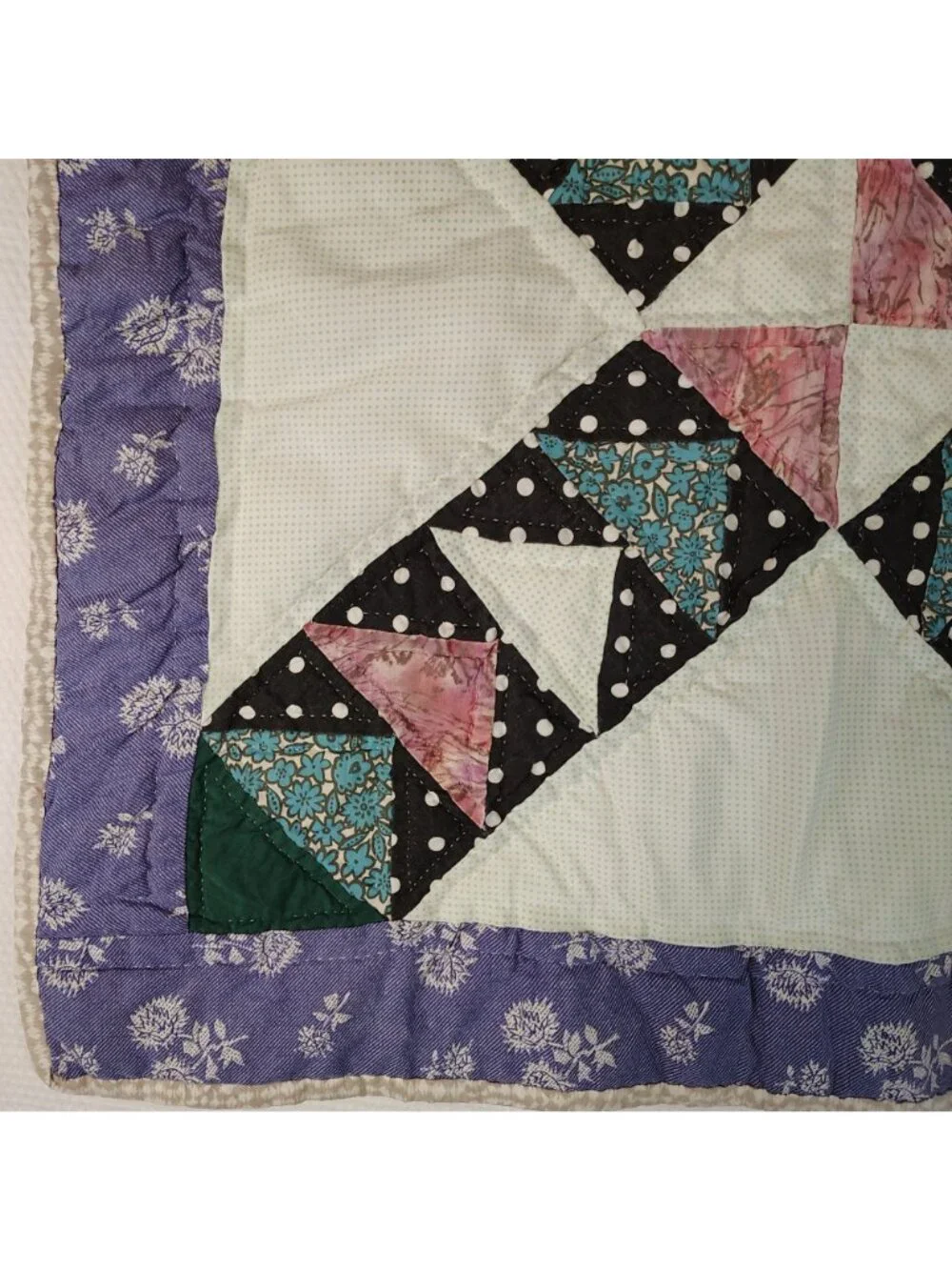 Patchwork Quilt Table Topper 28